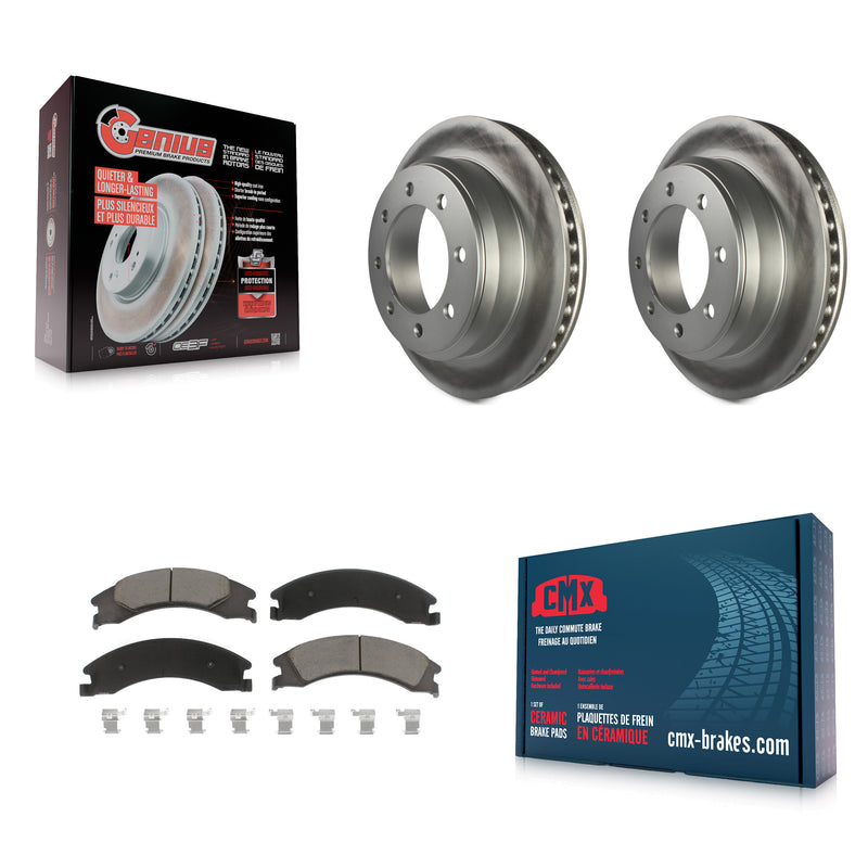Transit Auto KGC-101702 Disc Brake Kit for 2008-2023 Ford E-350 Super Duty, Ford E-150 and More - Rear