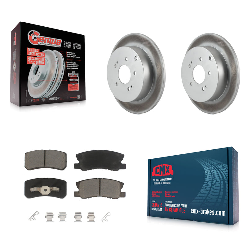 Transit Auto KGC-101708 Disc Brake Kit for 2004-2011 Mitsubishi Endeavor - Rear