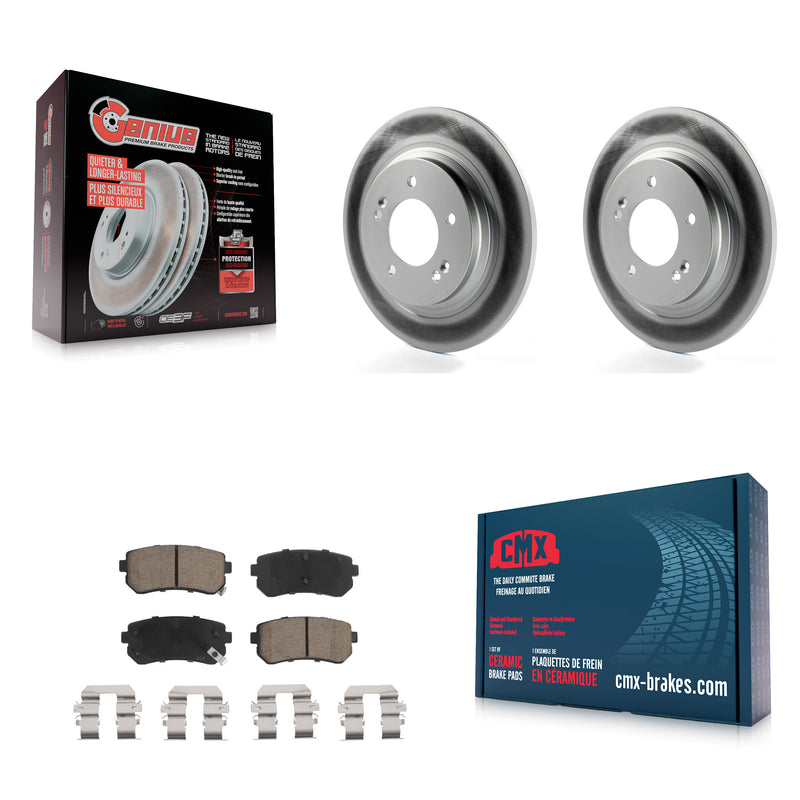 Transit Auto KGC-101731 Disc Brake Kit for 2016 Kia Optima - Rear