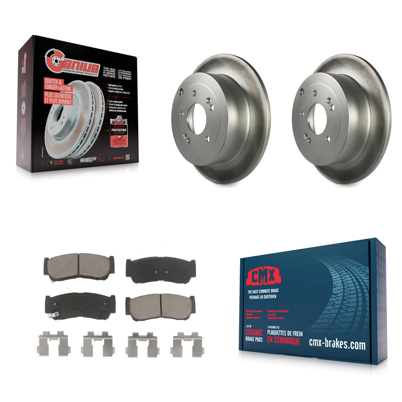 Transit Auto KGC-101739 Disc Brake Kit for 2007-2009 Hyundai Santa Fe - Rear