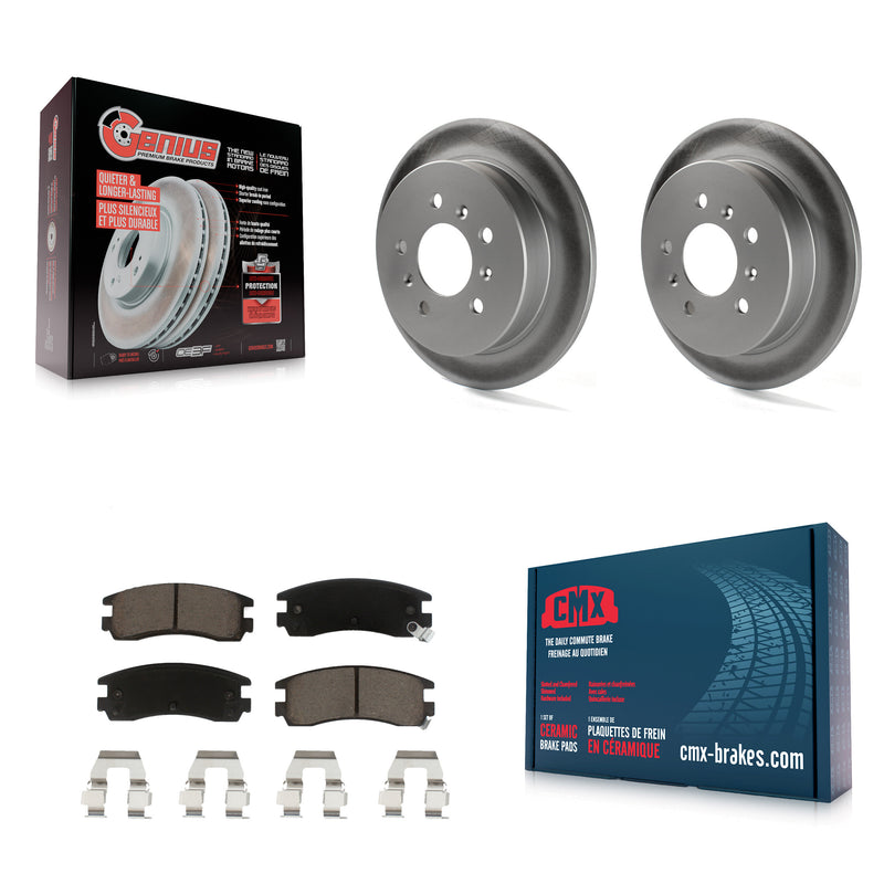 Transit Auto KGC-101740 Disc Brake Kit for 1997-2010 Chevrolet Impala, Buick Allure and More - Rear
