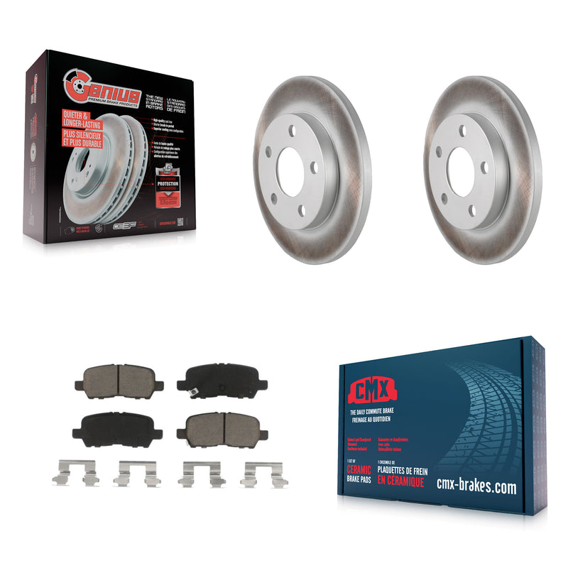 Transit Auto KGC-101741 Disc Brake Kit for 2004-2016 Chevrolet Impala Limited, Chevrolet Impala and More - Rear
