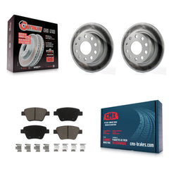 Transit Auto KGC-101755 Disc Brake Kit for 2010-2018 Volkswagen Jetta, Volkswagen GTI and More - Rear