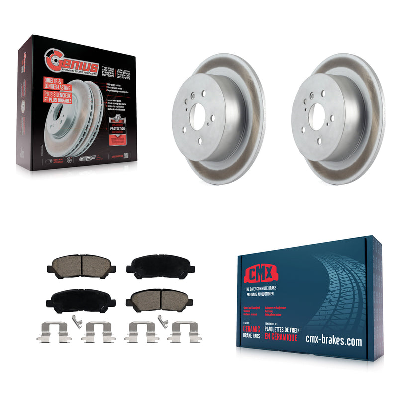 Transit Auto KGC-101762 Disc Brake Kit for 2008-2013 Toyota Highlander - Rear