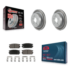 Transit Auto KGC-101776 Disc Brake Kit for 2007-2015 Chevrolet Captiva Sport, Saturn Vue and More - Rear