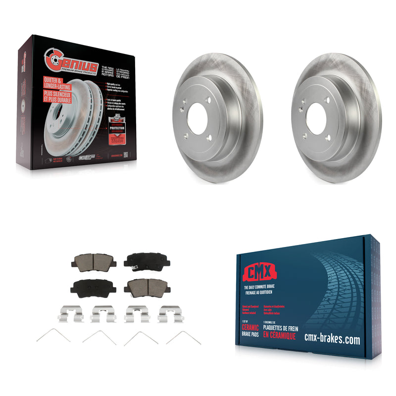 Transit Auto KGC-101785 Disc Brake Kit for 2018-2023 Kia Rio, Hyundai Accent - Rear