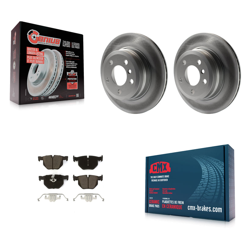 Transit Auto KGC-101789 Disc Brake Kit for 2007-2019 BMW X5, BMW X6 - Rear