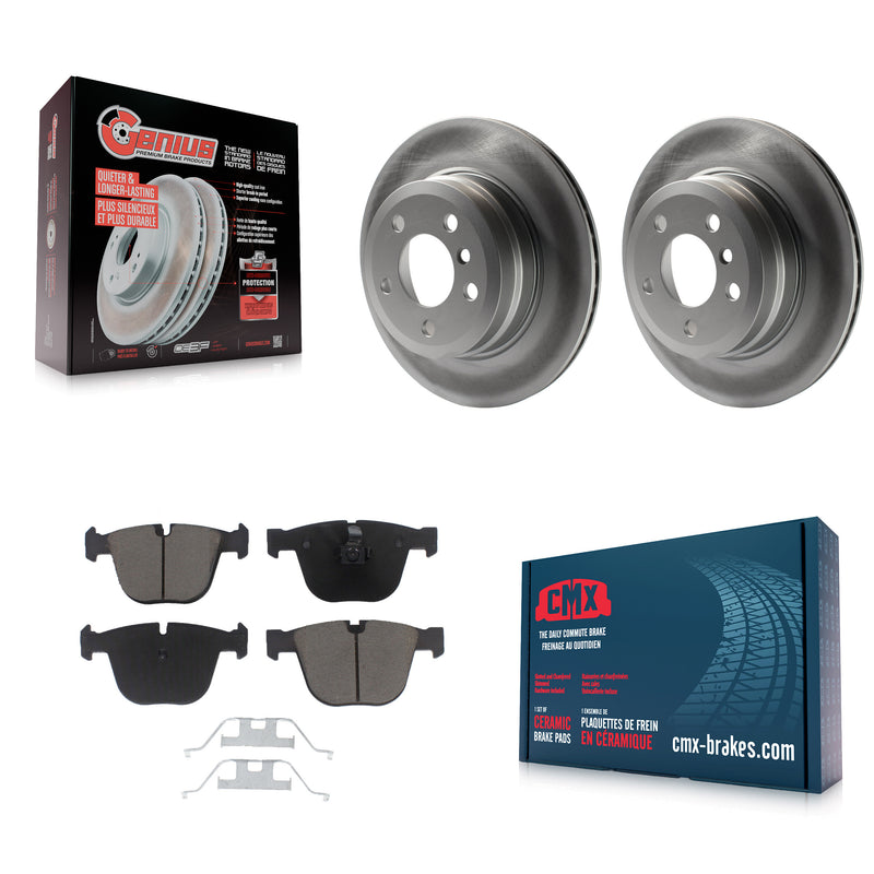 Transit Auto KGC-101791 Disc Brake Kit for 2009 BMW X6 - Rear