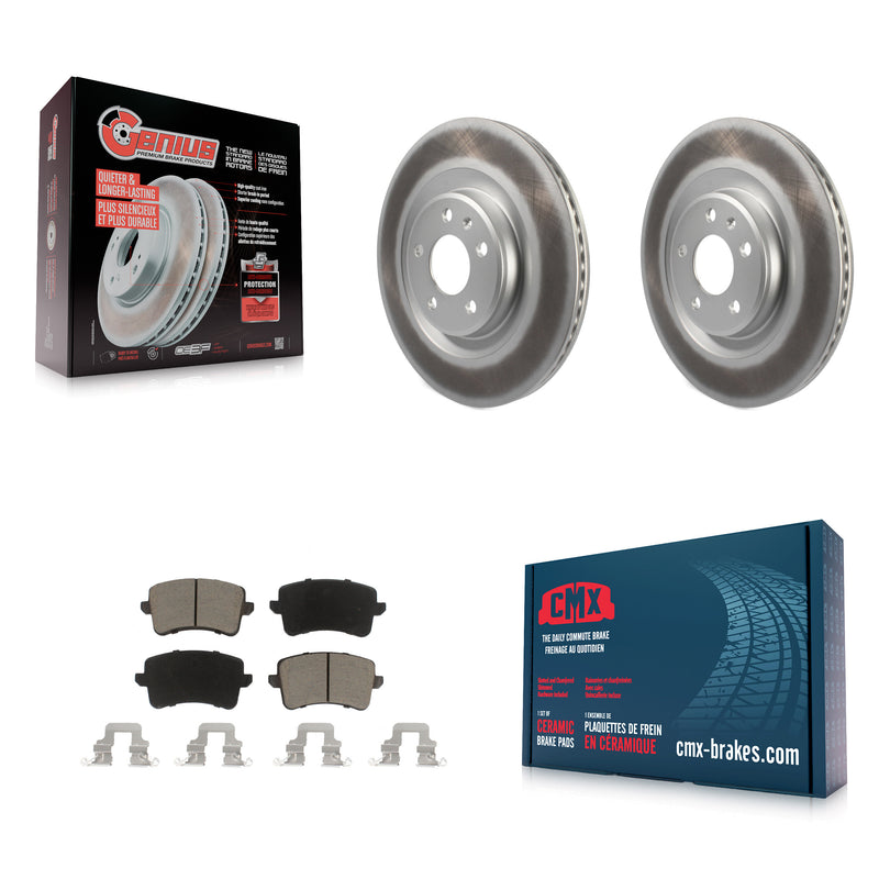 Transit Auto KGC-101801 Disc Brake Kit for 2011-2017 Audi Q5, Audi SQ5 and More - Rear