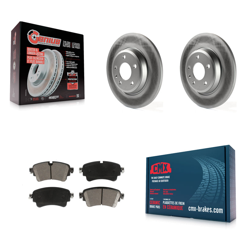 Transit Auto KGC-101802 Disc Brake Kit for 2017-2019 Audi A4, Audi A4 Quattro - Rear