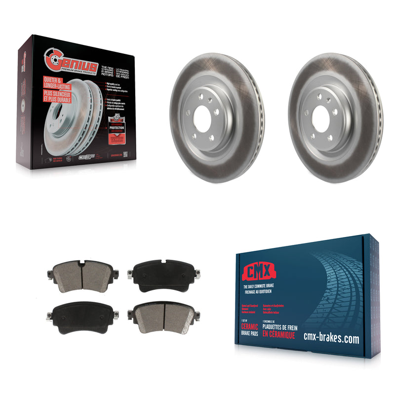 Transit Auto KGC-101804 Disc Brake Kit for 2017-2020 Audi A4 allroad, Audi A5 Quattro and More - Rear