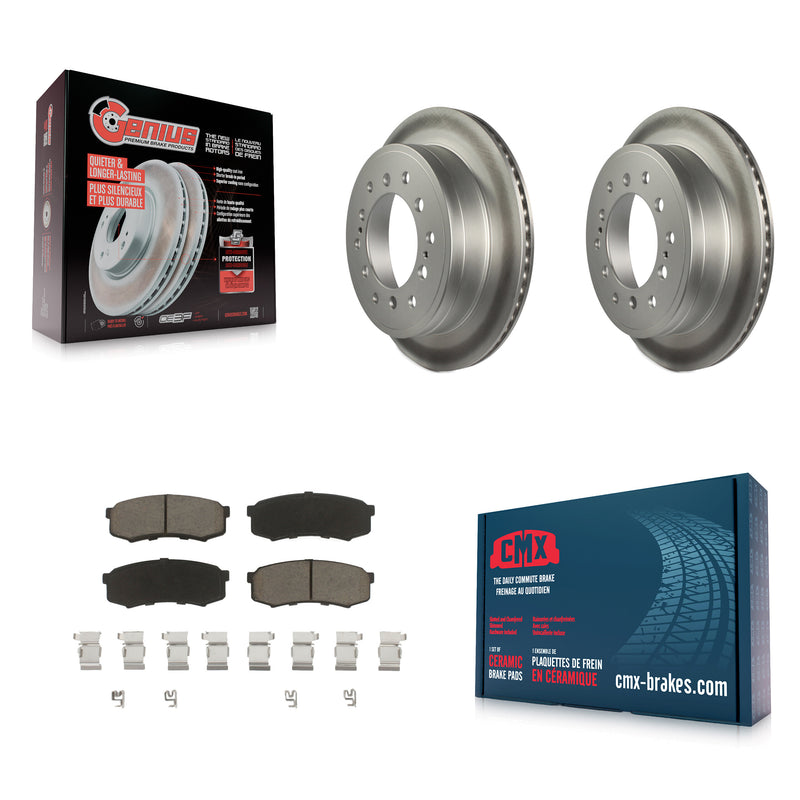 Transit Auto KGC-101805 Disc Brake Kit for 2010-2023 Lexus GX460, Toyota 4Runner, Toyota FJ Cruiser - Rear