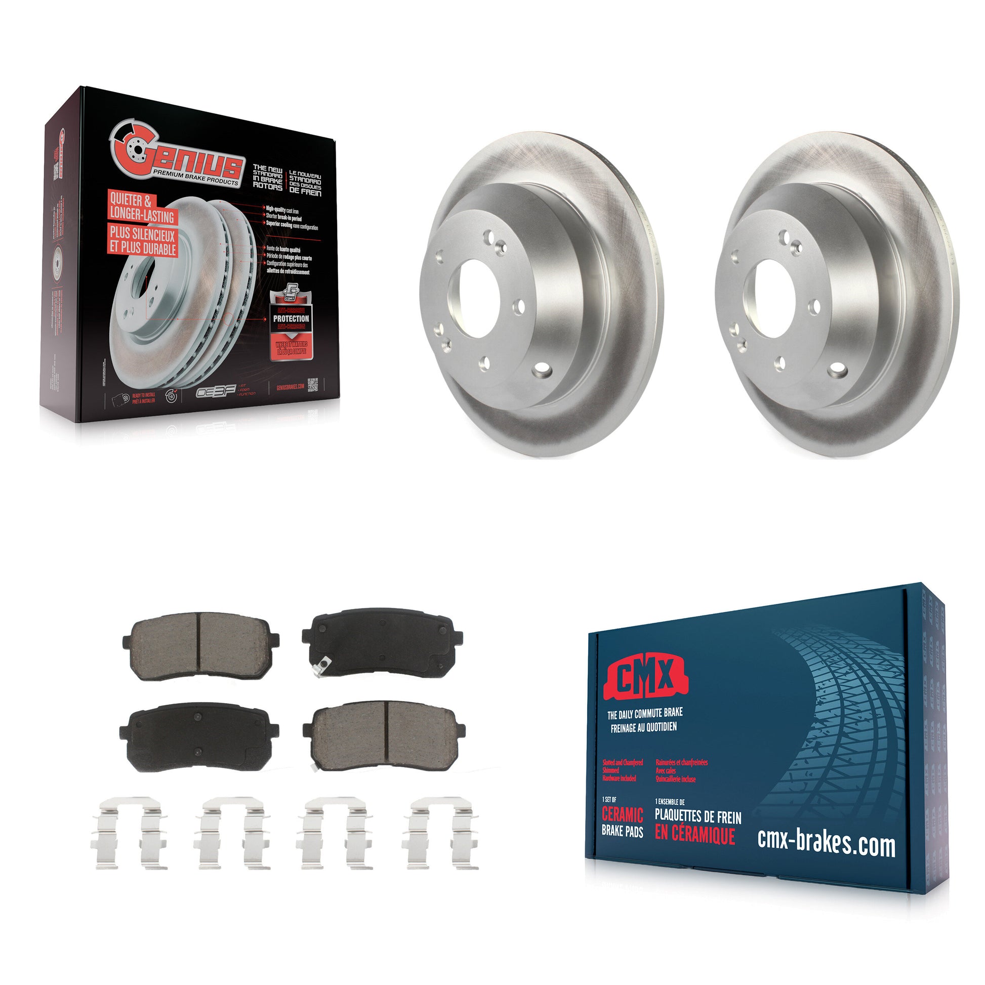 Transit Auto KGC-101823 Disc Brake Kit for 2015-2021 Kia Sedona - Rear
