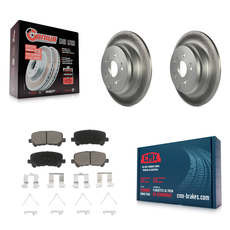 Transit Auto KGC-101834 Disc Brake Kit for 2007-2017 Honda Odyssey, Acura ZDX and More - Rear