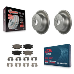 Transit Auto KGC-101836 Disc Brake Kit for 2012-2018 Lexus ES300h, Lexus ES350 and More - Rear