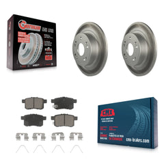 Transit Auto KGC-101838 Disc Brake Kit for 2008-2017 Honda Accord, Acura TSX - Rear