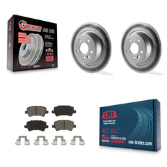 Transit Auto KGC-101847 Disc Brake Kit for 2012-2015 Land Rover Range Rover Evoque - Rear