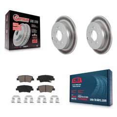 Transit Auto KGC-101860 Disc Brake Kit for 2007-2010 Hyundai Azera, Kia Amanti - Rear
