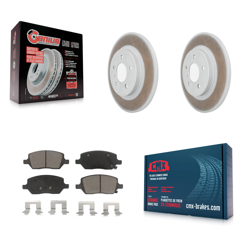 Transit Auto KGC-101865 Disc Brake Kit for 2005 Buick Terraza, Chevrolet Uplander and More - Rear