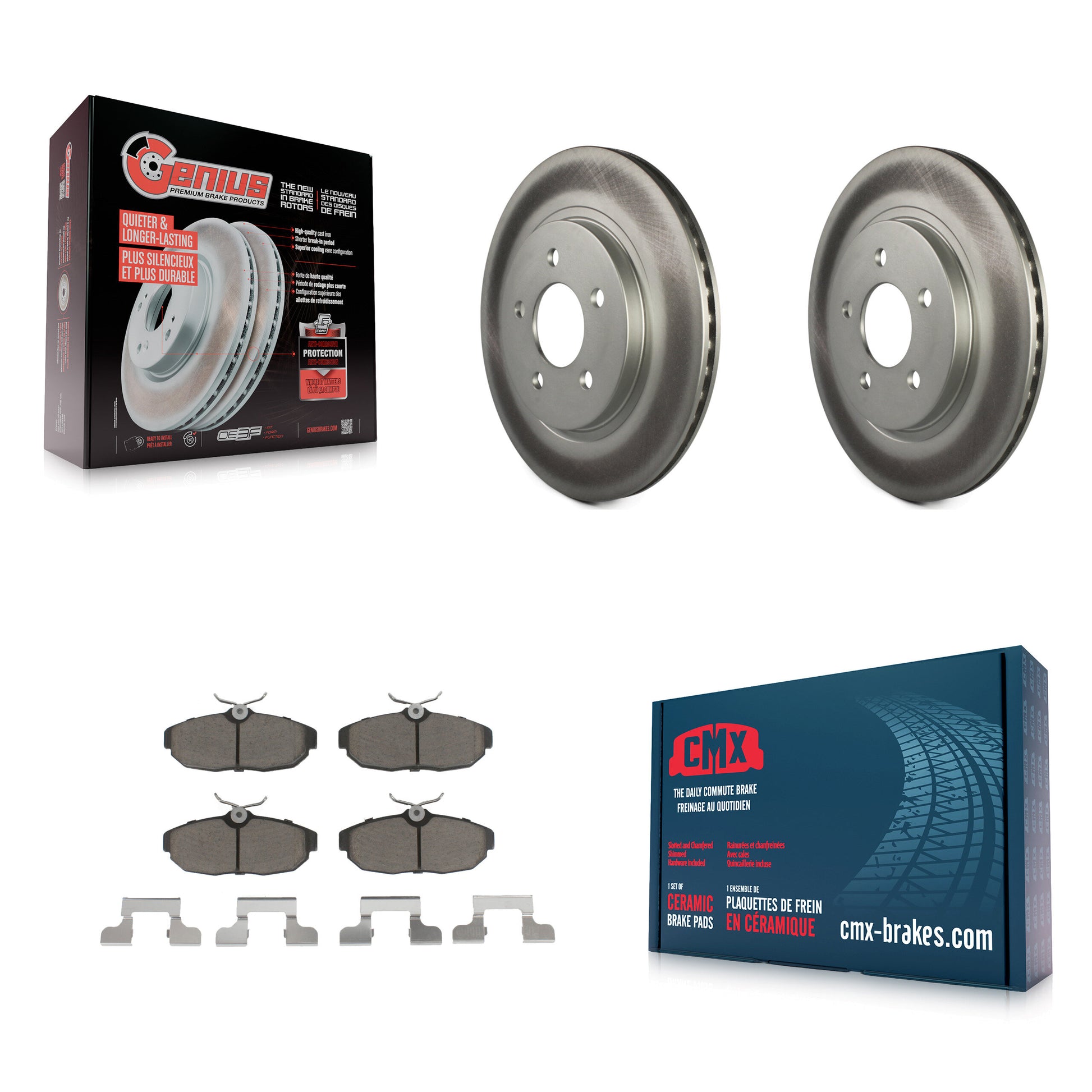 Transit Auto KGC-101871 Disc Brake Kit for 2005-2011 Ford Mustang - Rear