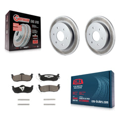 Transit Auto KGC-101877 Disc Brake Kit for 2004-2015 Nissan Armada, INFINITI QX56 and More - Rear