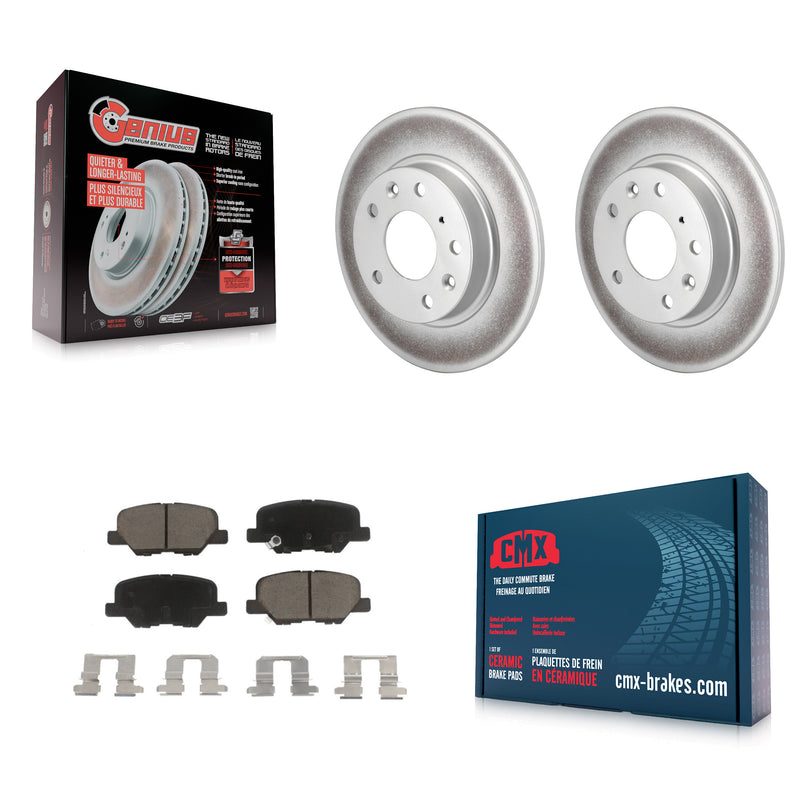 Transit Auto KGC-101884 Disc Brake Kit for 2014-2018 Mazda 3, Mazda 3 Sport - Rear