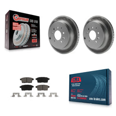 Transit Auto KGC-101886 Disc Brake Kit for 2007-2012 Ford Edge, Lincoln MKX, Mazda CX-7 - Rear