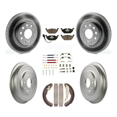 Transit Auto KGC-101890 Disc Brake Kit for 2011-2012 Volkswagen Jetta - Front and Rear
