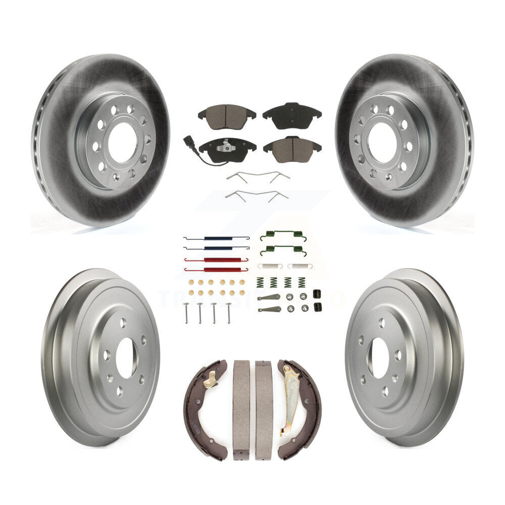 Transit Auto KGC-101891 Disc Brake Kit for 2011-2012 Volkswagen Jetta - Front and Rear