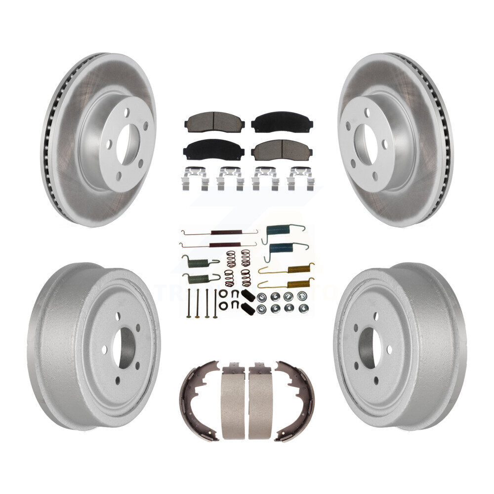 Transit Auto KGC-101893 Disc Brake Kit for 2004-2010 Mazda B4000, Ford Ranger - Front and Rear
