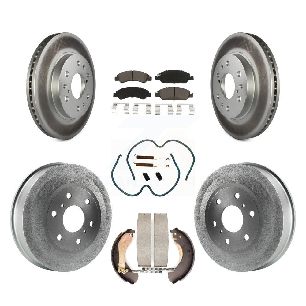 Transit Auto KGC-101894 Disc Brake Kit for 2009 Chevrolet Silverado 1500, GMC Sierra 1500 - Front and Rear