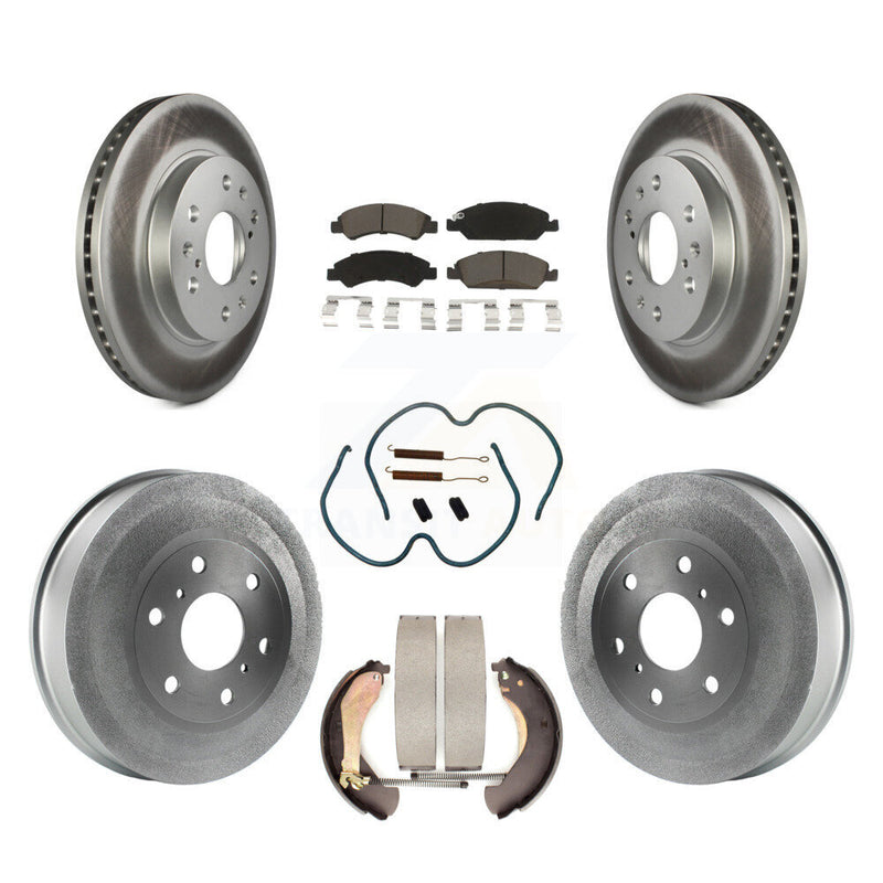 Transit Auto KGC-101894 Disc Brake Kit for 2009 Chevrolet Silverado 1500, GMC Sierra 1500 - Front and Rear