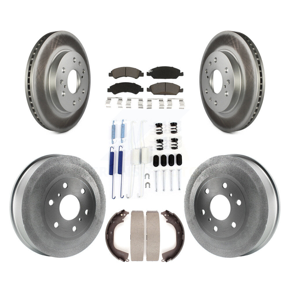 Transit Auto KGC-101895 Disc Brake Kit for 2010-2013 Chevrolet Silverado 1500, GMC Sierra 1500 - Front and Rear