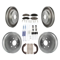 Transit Auto KGC-101895 Disc Brake Kit for 2010-2013 Chevrolet Silverado 1500, GMC Sierra 1500 - Front and Rear