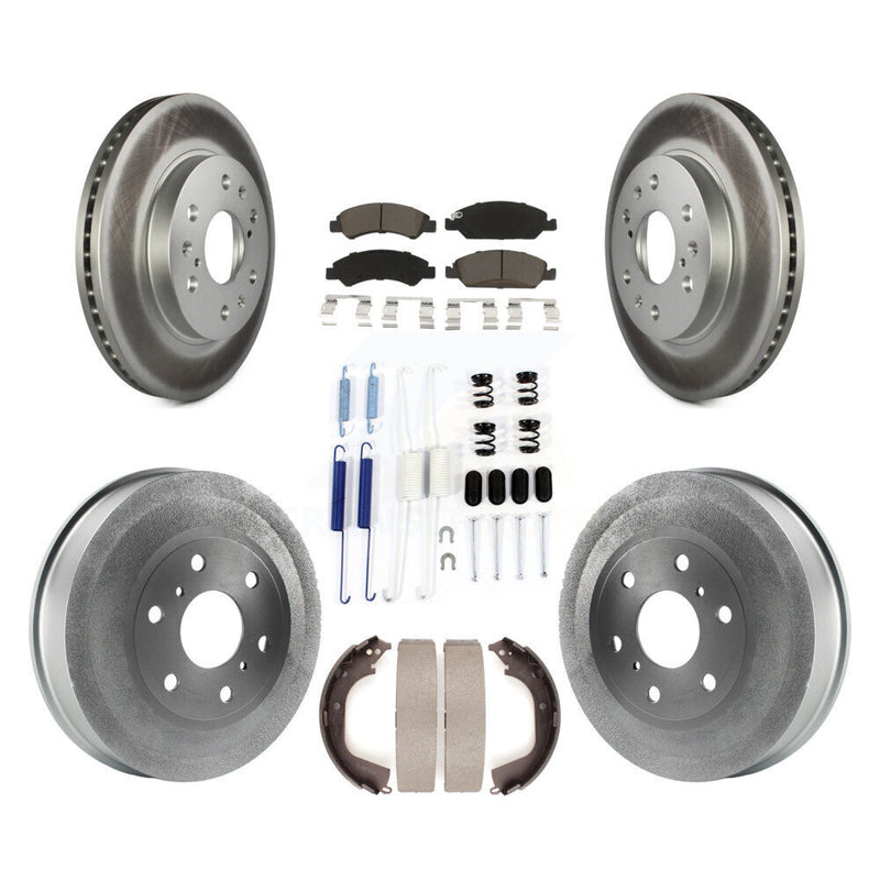 Transit Auto KGC-101895 Disc Brake Kit for 2010-2013 Chevrolet Silverado 1500, GMC Sierra 1500 - Front and Rear