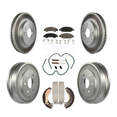 Transit Auto KGC-101897 Disc Brake Kit for 2005-2008 Chevrolet Silverado 1500, GMC Sierra 1500 and More - Front and Rear