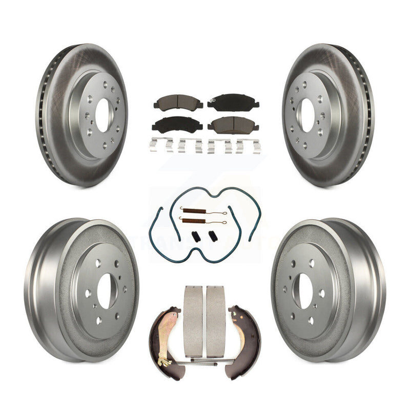 Transit Auto KGC-101897 Disc Brake Kit for 2005-2008 Chevrolet Silverado 1500, GMC Sierra 1500 and More - Front and Rear