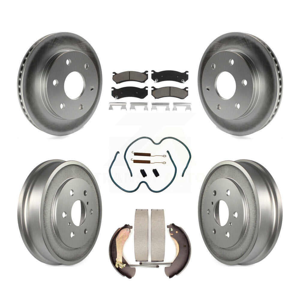 Transit Auto KGC-101899 Disc Brake Kit for 2005-2007 Chevrolet Silverado 1500 Classic, GMC Sierra 1500 Classic and More - Front and Rear