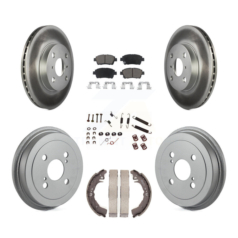 Transit Auto KGC-101900 Disc Brake Kit for 2001-2005 Toyota Echo - Front and Rear