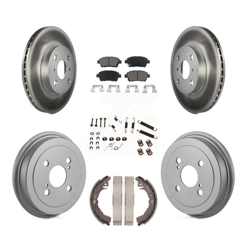 Transit Auto KGC-101900 Disc Brake Kit for 2001-2005 Toyota Echo - Front and Rear