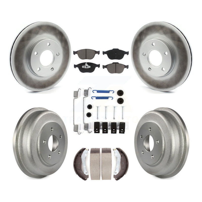 Transit Auto KGC-101902 Disc Brake Kit for 2010-2013 Ford Transit Connect - Front and Rear