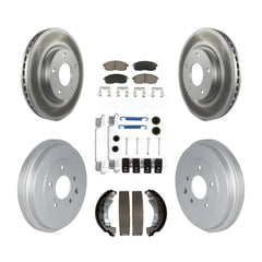 Transit Auto KGC-101903 Disc Brake Kit for 2013-2019 Nissan Sentra - Front and Rear