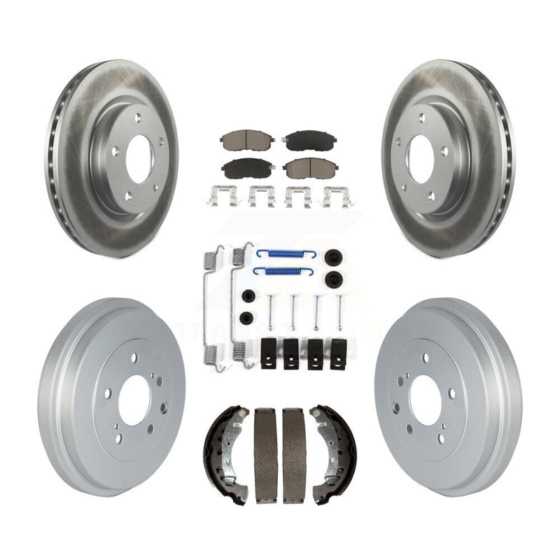 Transit Auto KGC-101903 Disc Brake Kit for 2013-2019 Nissan Sentra - Front and Rear