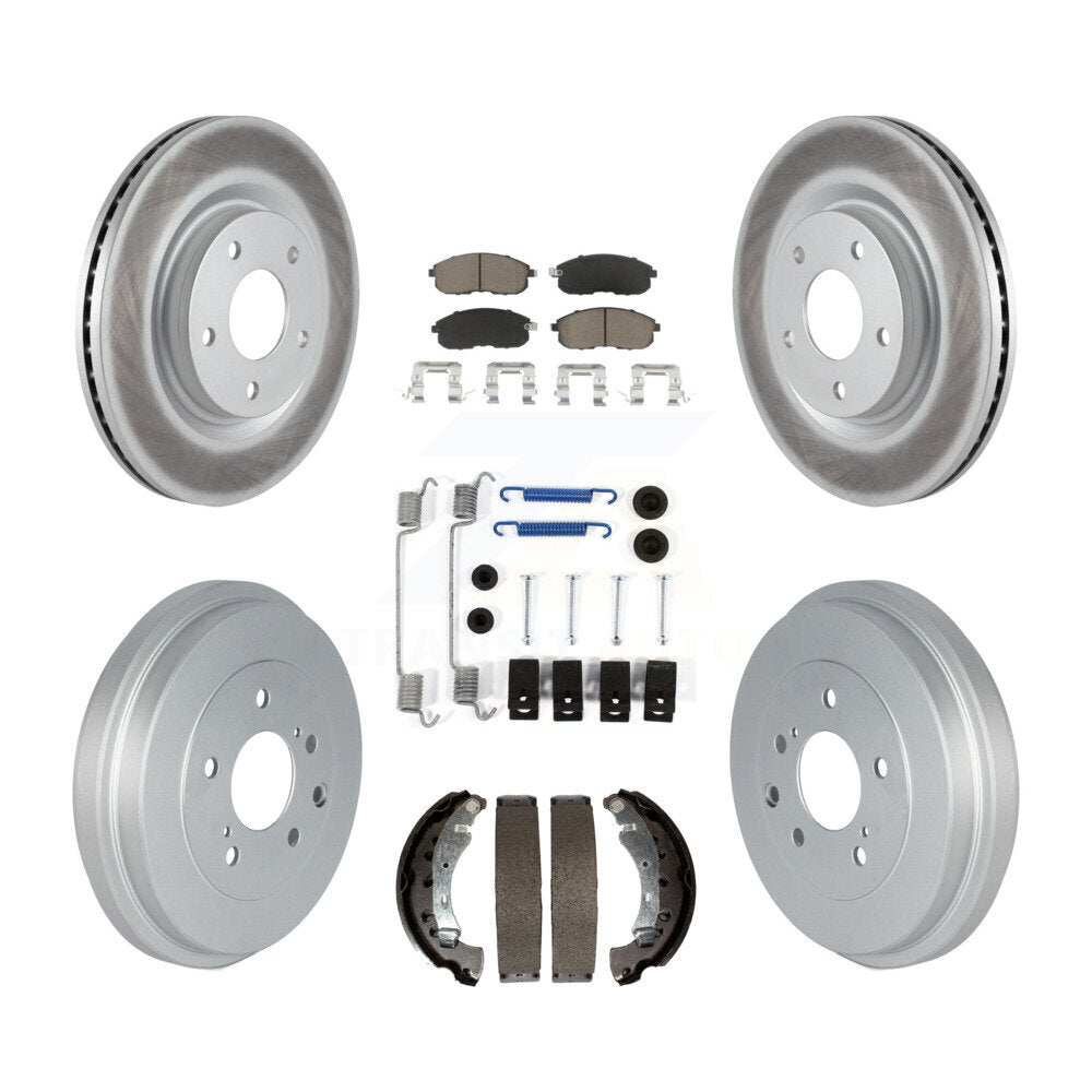 Transit Auto KGC-101904 Disc Brake Kit for 2017-2019 Nissan Sentra - Front and Rear