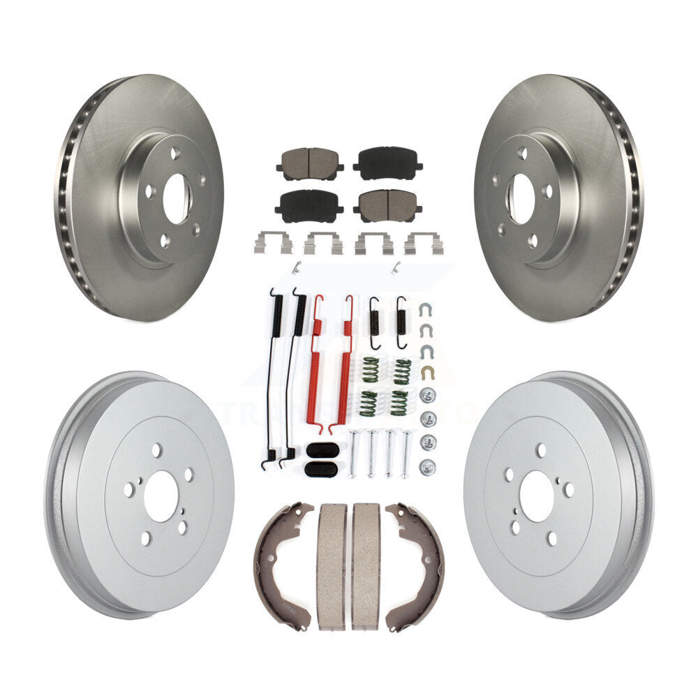 Transit Auto KGC-101906 Disc Brake Kit for 2003-2008 Toyota Matrix, Pontiac Vibe - Front and Rear