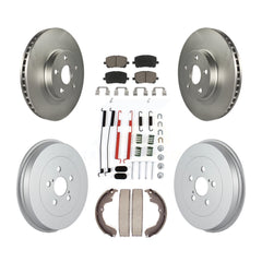 Transit Auto KGC-101906 Disc Brake Kit for 2003-2008 Toyota Matrix, Pontiac Vibe - Front and Rear