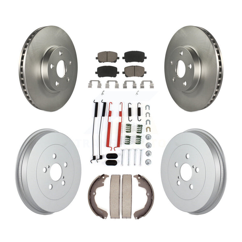Transit Auto KGC-101906 Disc Brake Kit for 2003-2008 Toyota Matrix, Pontiac Vibe - Front and Rear