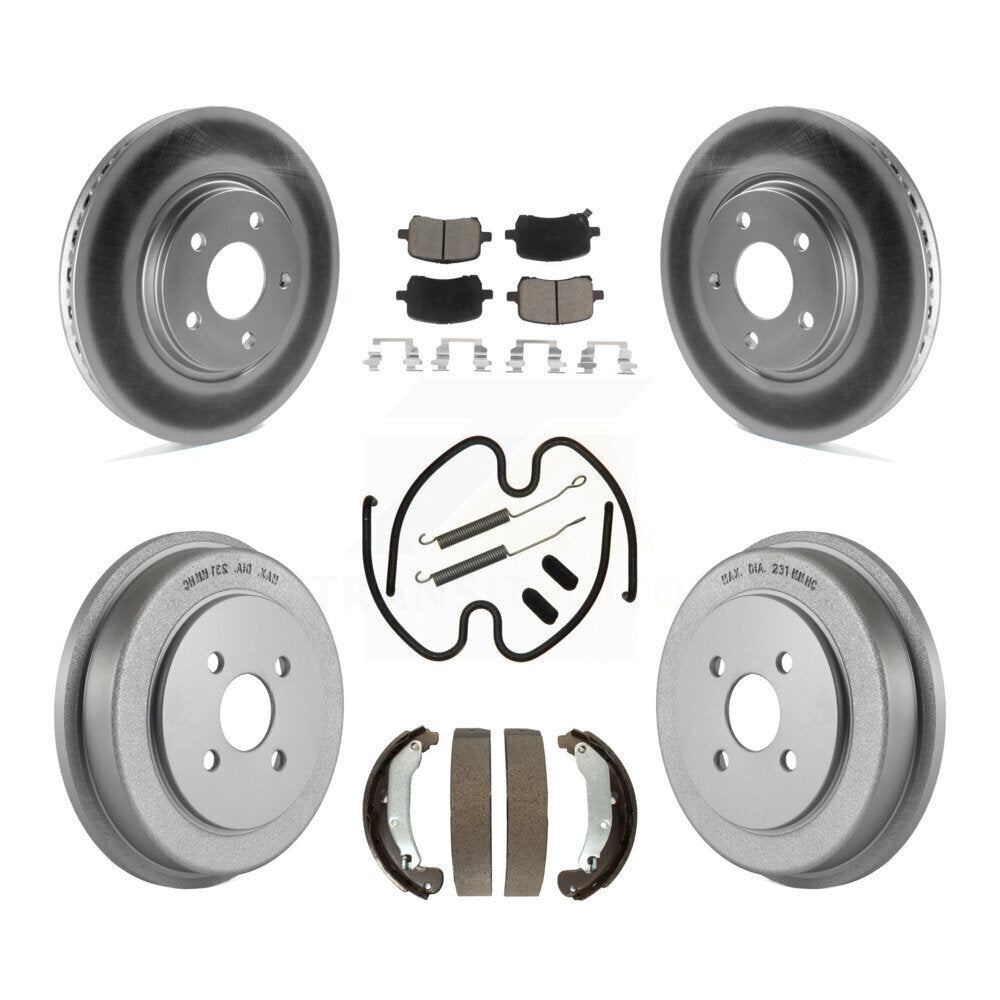 Transit Auto KGC-101917 Disc Brake Kit for 2006 Pontiac Pursuit - Front and Rear