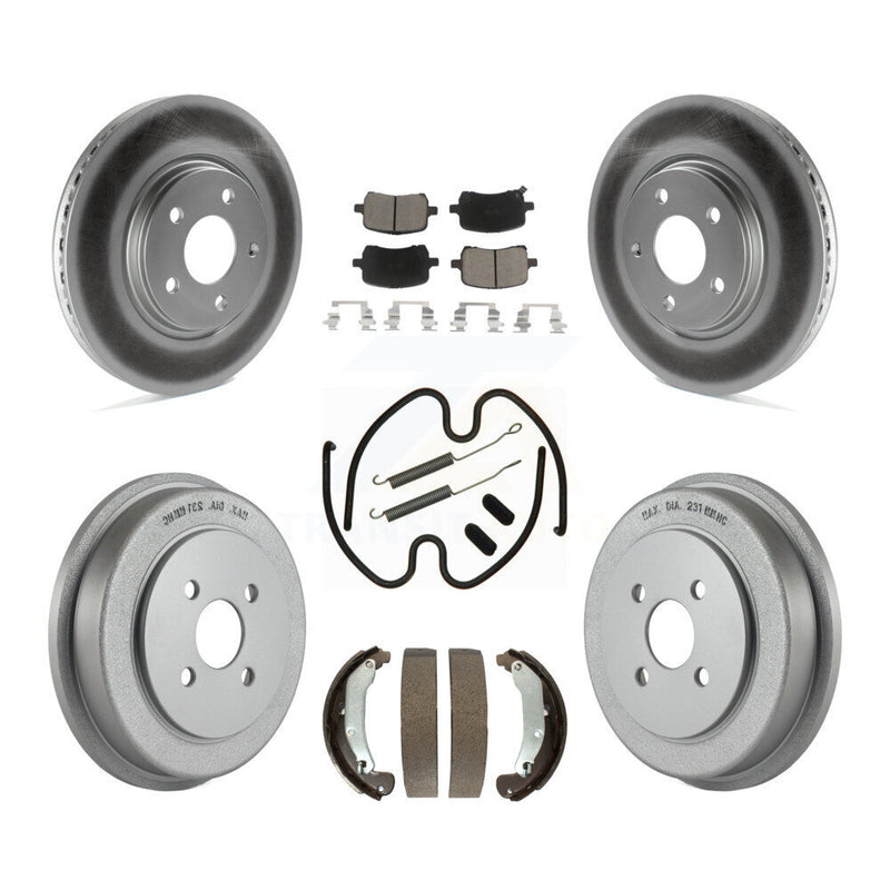 Transit Auto KGC-101917 Disc Brake Kit for 2006 Pontiac Pursuit - Front and Rear