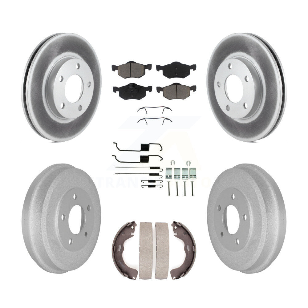 Transit Auto KGC-101919 Disc Brake Kit for 2001-2007 Ford Escape, Mercury Mariner, Mazda Tribute - Front and Rear
